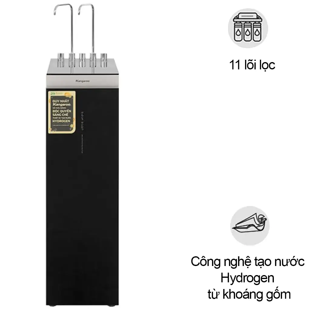 Máy Lọc Nước Kangaroo Sumire Hydrogen Nóng Lạnh KG11A16 11 Lõi